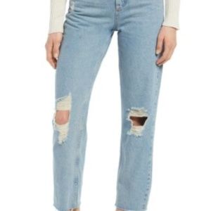 Urban Outfitters BDG Pax Straight Ankle High Waist Jeans 27 NWT